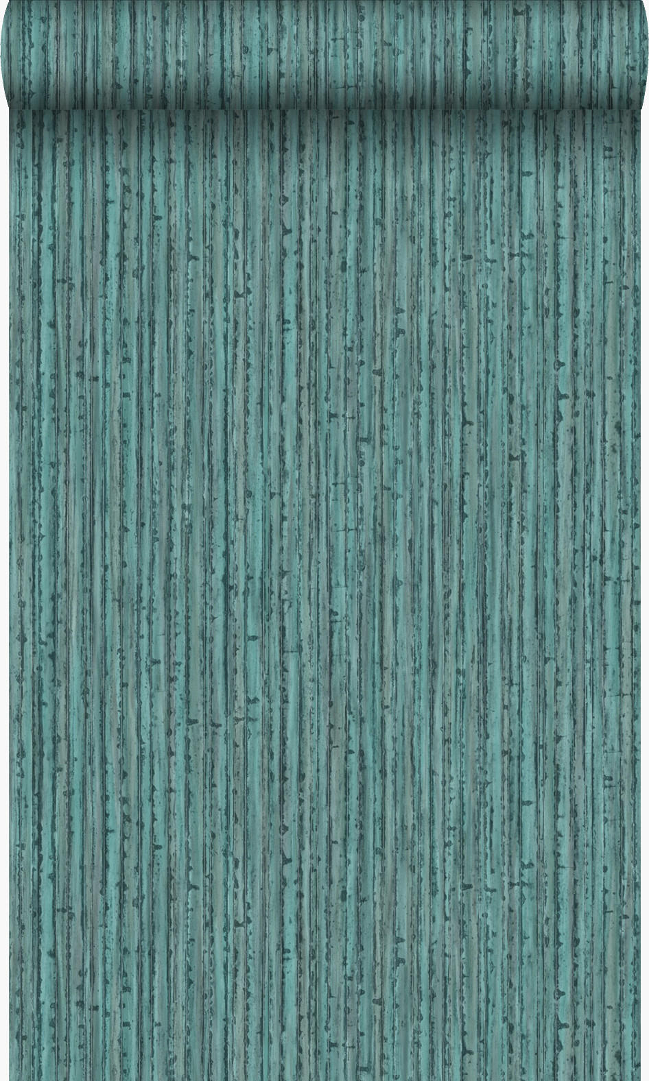 TAPETE Bambusmuster 53 cm x 10.05 m - Türkis, Papier (53/1000cm) - Origin Wallcoverings