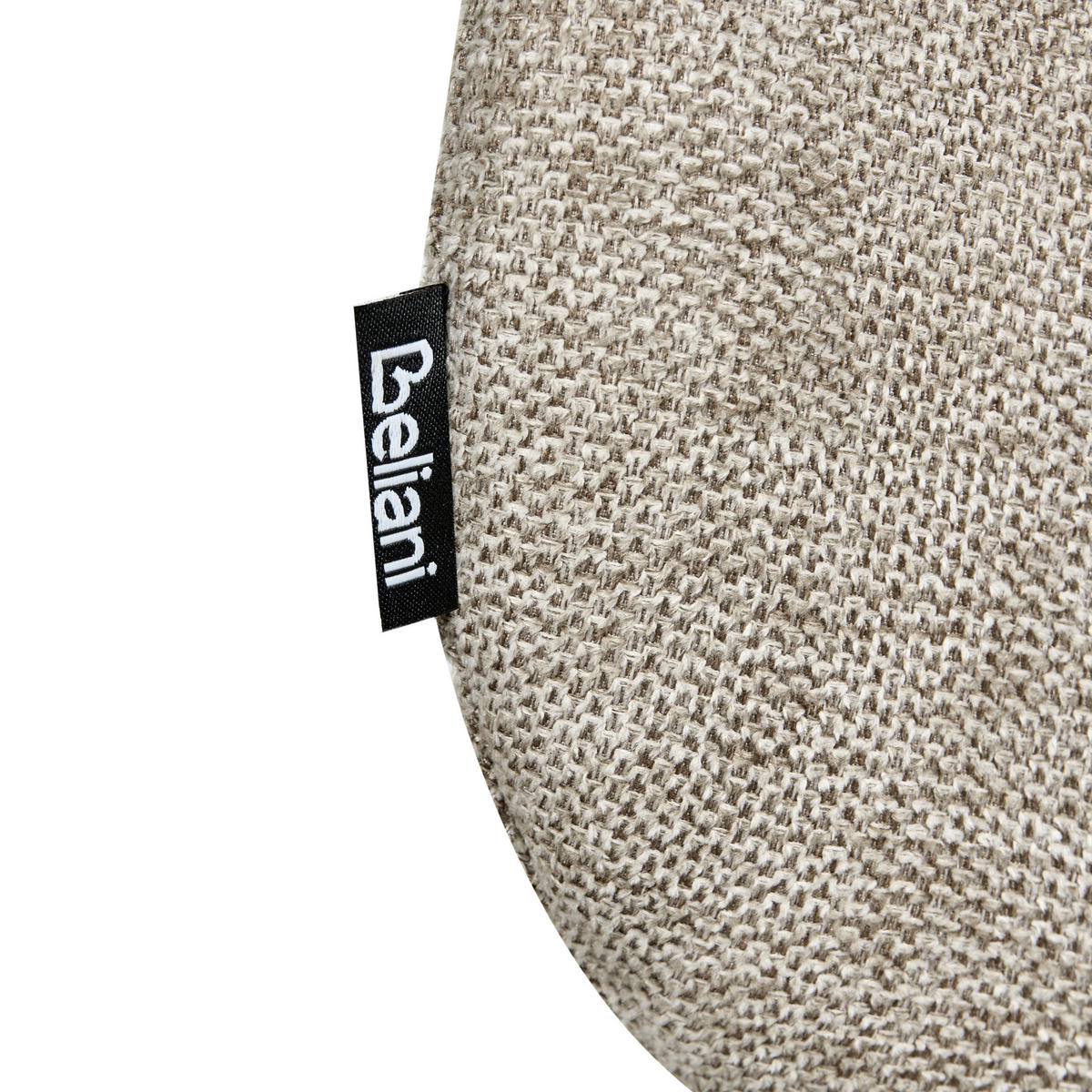ESSZIMMERSTUHL 2er-Set Stoff Beige Bronte - Beige, Textil (49/76/46cm) - Beliani