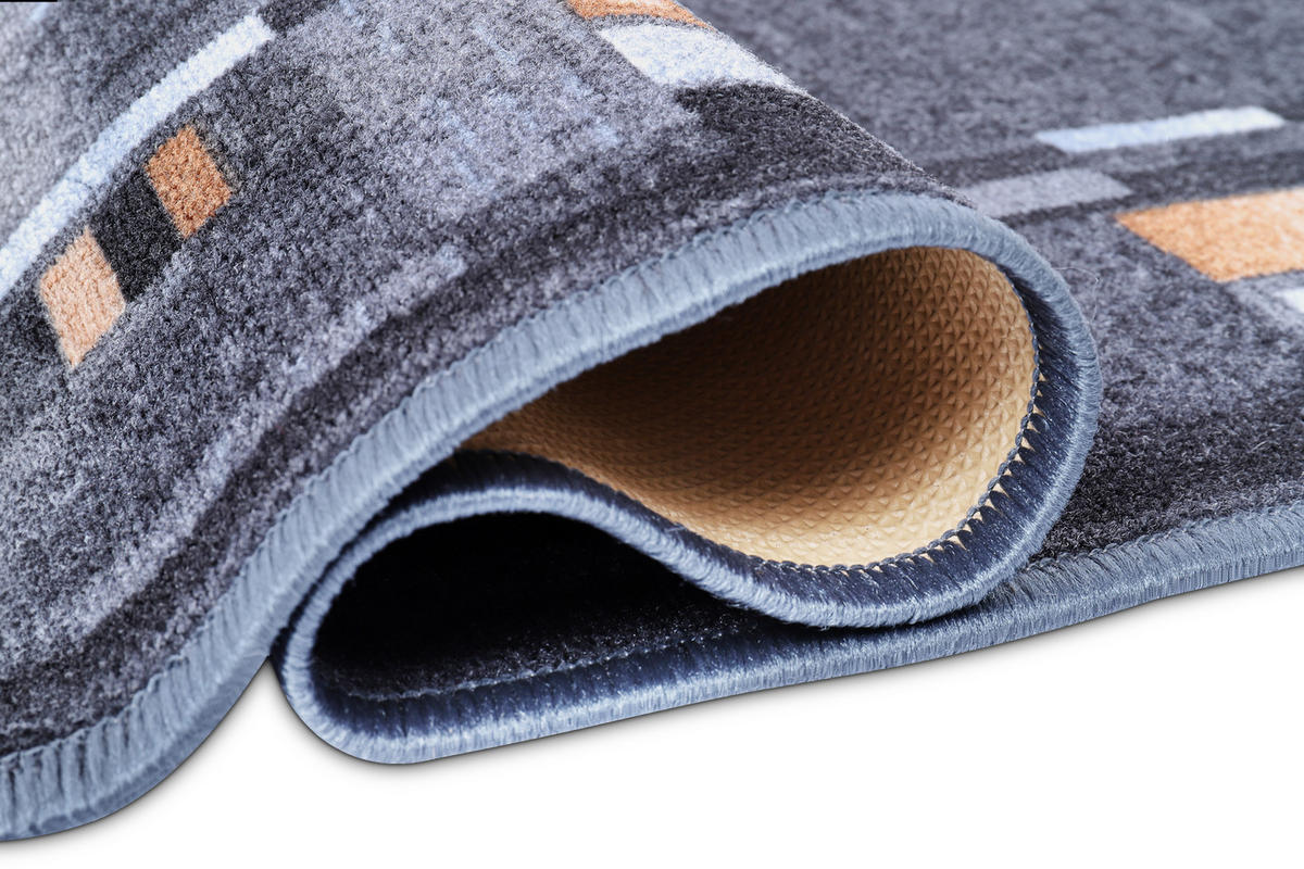 TEPPICHLÄUFER Anti-Rutsch Hellgrau rutschfest Gummiunterlage 67/700 cm - Hellgrau, Textil (67/700cm) - Tapiso