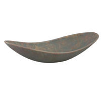 SCHALE Dawer Grau 60/23/16cm - Grau, Stein (16cm) - PTMD Collection