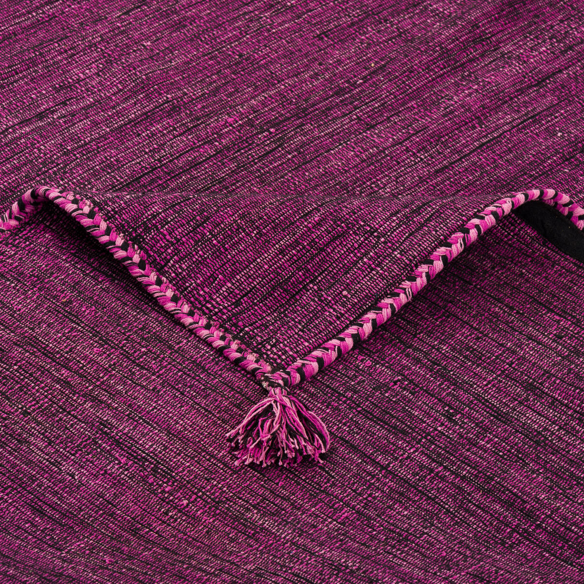 NATUR TEPPICH KELIM PRICO - Pink, Textil (200/300cm) - Pergamon
