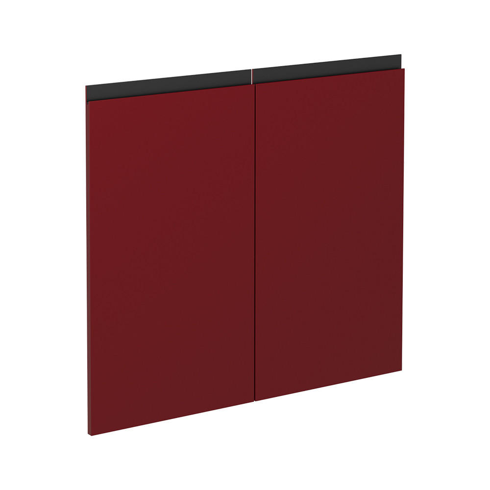 KUCHYŇSKÁ DVÍŘKA R-Line Červená - červená, kompozitní dřevo (79.2/71.3/1.6cm) - Vicco