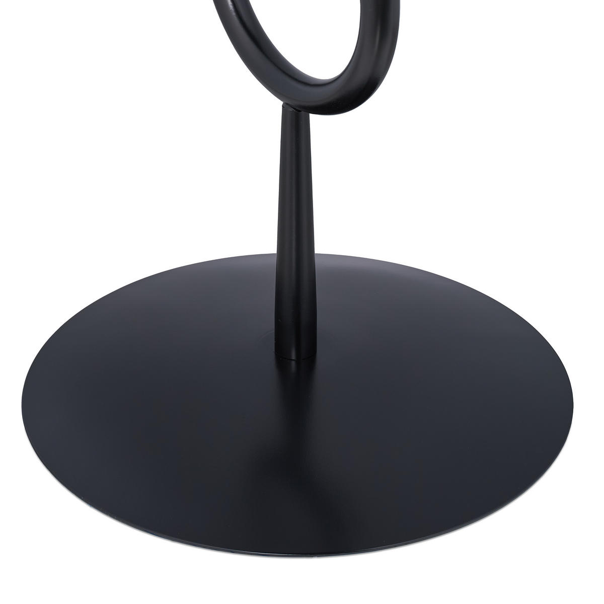 HERRENDIENER - Schwarz, Metall (45/121/33.5cm) - Relaxdays