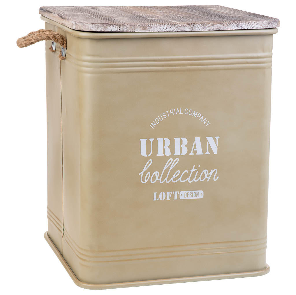 Wanderlust Korb Beige 52x41x41 cm