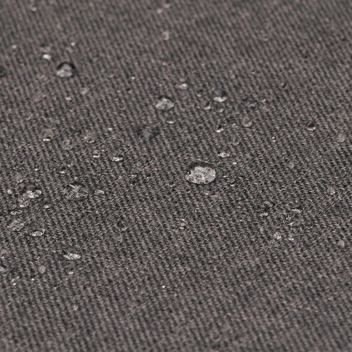 GARTENGARNITUR Tisch+4xStuhl Grau Dunkelgrau - Grau, Metall - PROREGAL