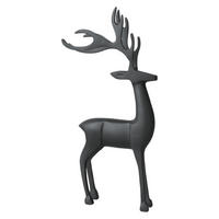 DEKOFIGUR HIRSCH Christmas Chic schwarz 44 cm - Schwarz, Metall (6.5/44/21.5cm) - Villeroy & Boch