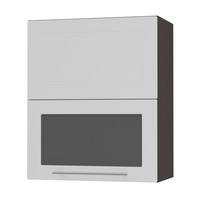 KÜCHENHÄNGESCHRANK Kvantum W8BS/60 Weiß Matt / Lava Matt 60 / 32,5 / 72cm - Dunkelgrau/Weiß, Holz/Holzwerkstoff (60/72/32.5cm) - Feldmann-Wohnen