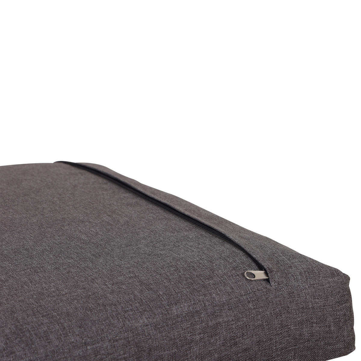 GARTENSET 190x143x65cm grau aus Stahl mit Multifunktion - Grau, Metall - Modfu