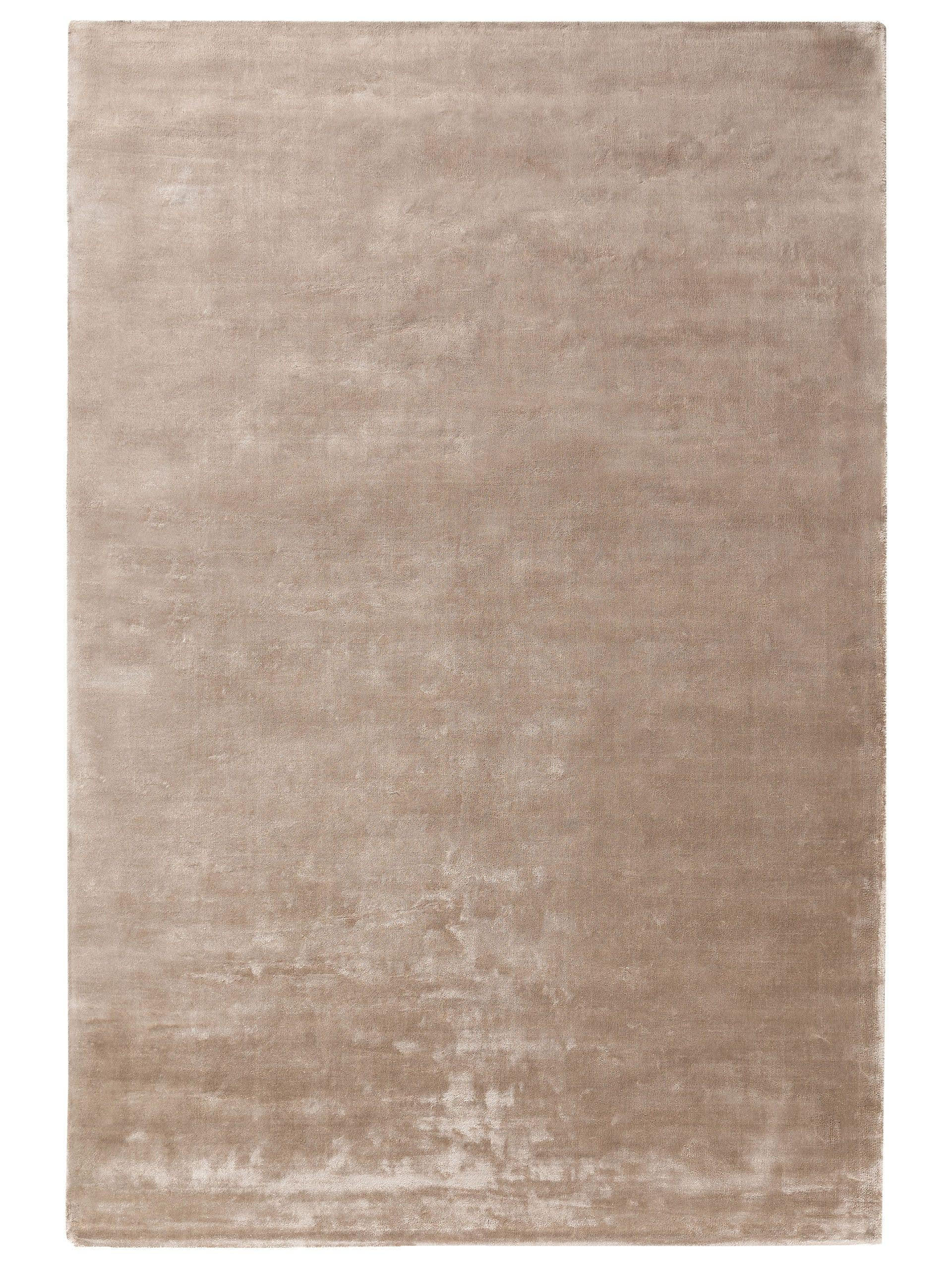 VISKOSETEPPICH Nela Taupe 200x300 cm - Taupe, Textil (200/300cm) - benuta Pure