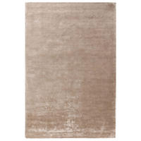VISKOSETEPPICH Nela Taupe 120x170 cm - Taupe, Textil (120/170cm) - benuta Pure