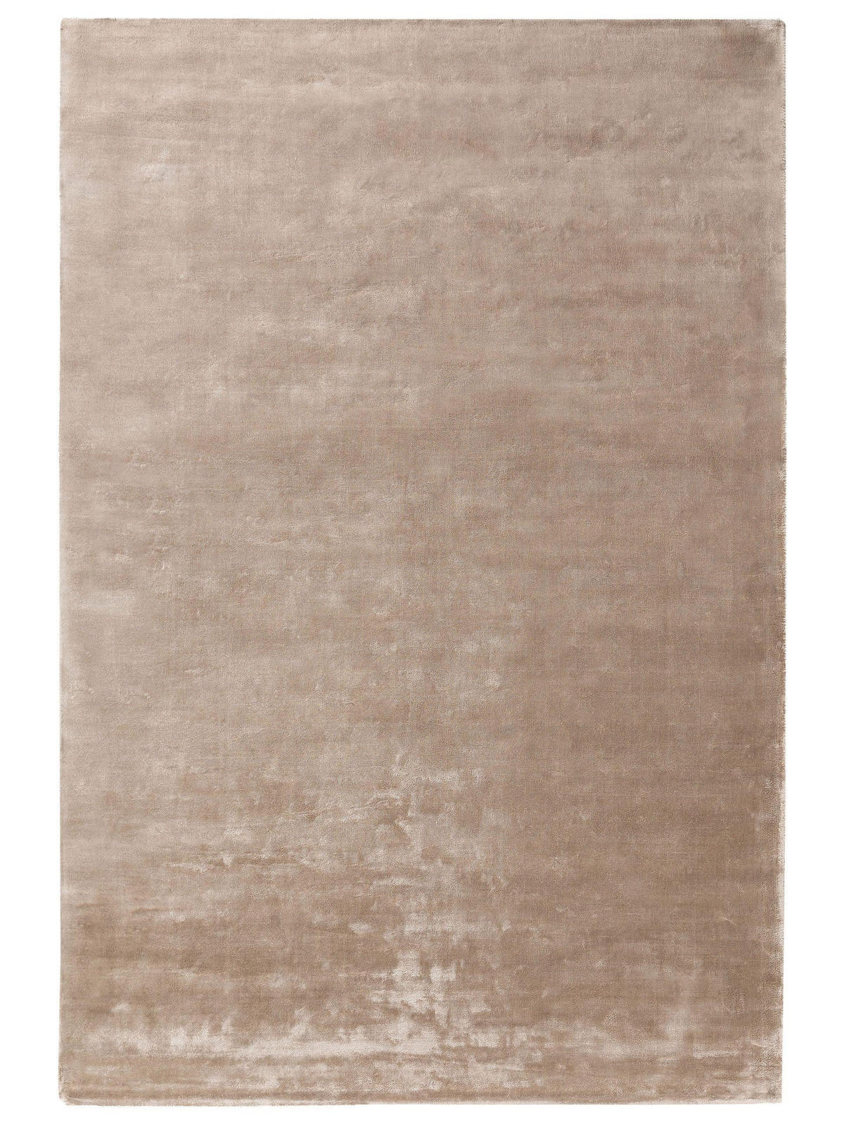 VISKOSETEPPICH Nela Taupe 120x170 cm - Taupe, Textil (120/170cm) - benuta Pure