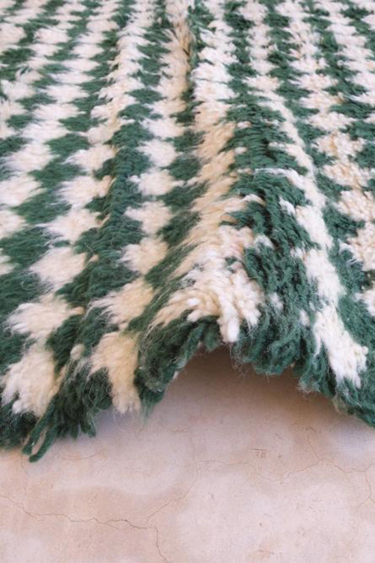 BERBERTEPPICH aus Marokko aus reiner Wolle mehrfarbig - Multicolor, Naturmaterialien (158/183cm) - AFK Living