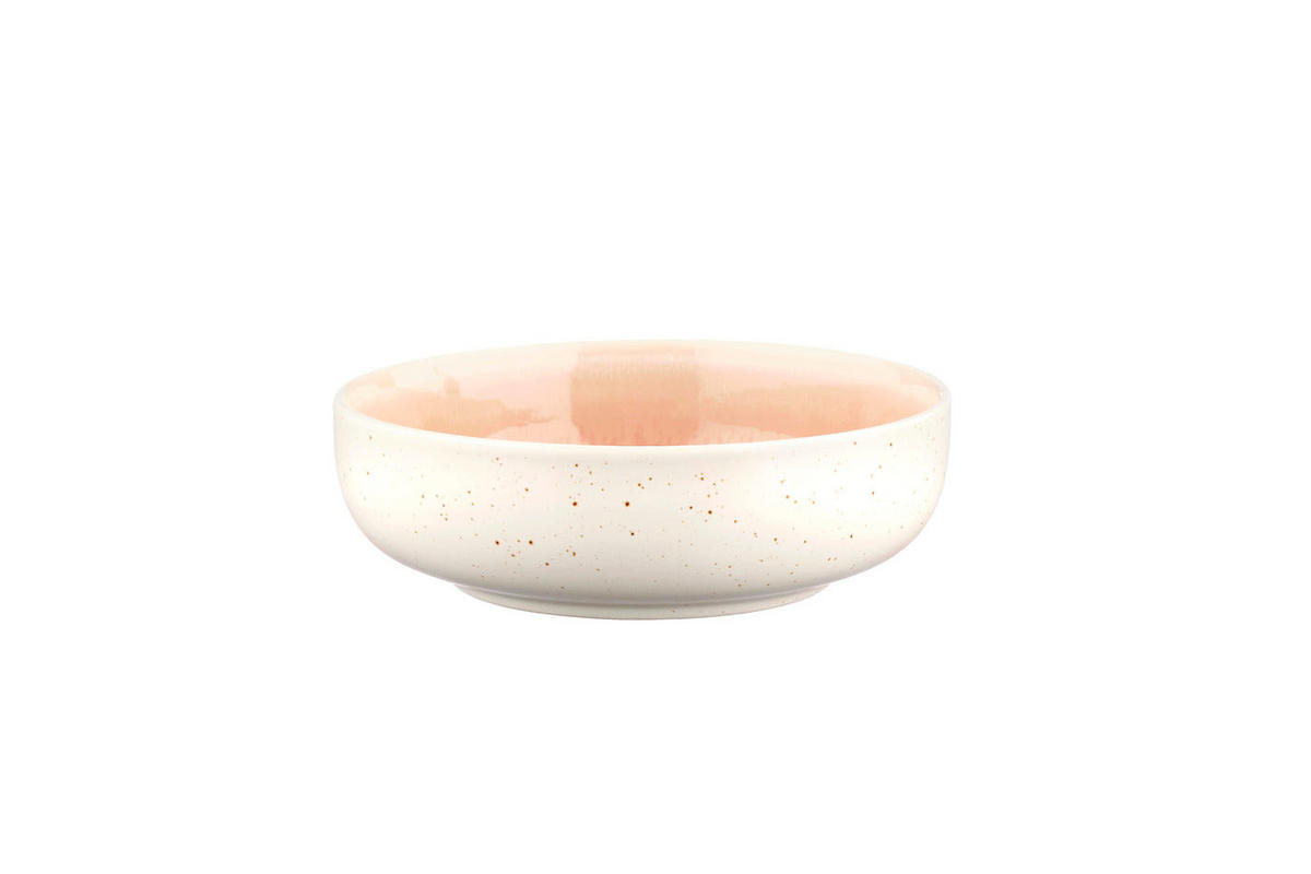 SCHALEN Oxygen Ø13cm - 6er-Set -Puderrosa - Pink, Keramik (13cm) - Björn