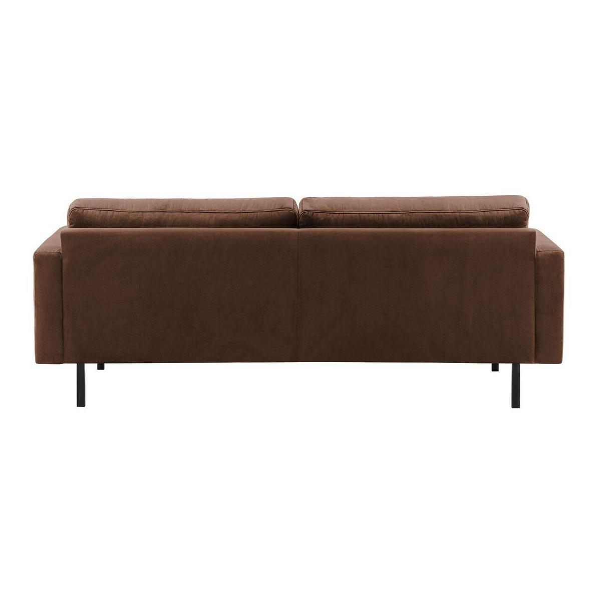 DREISITZER-SOFA Lioni-Kronos 6 - Braun, Holz/Textil (200/84/94cm)
