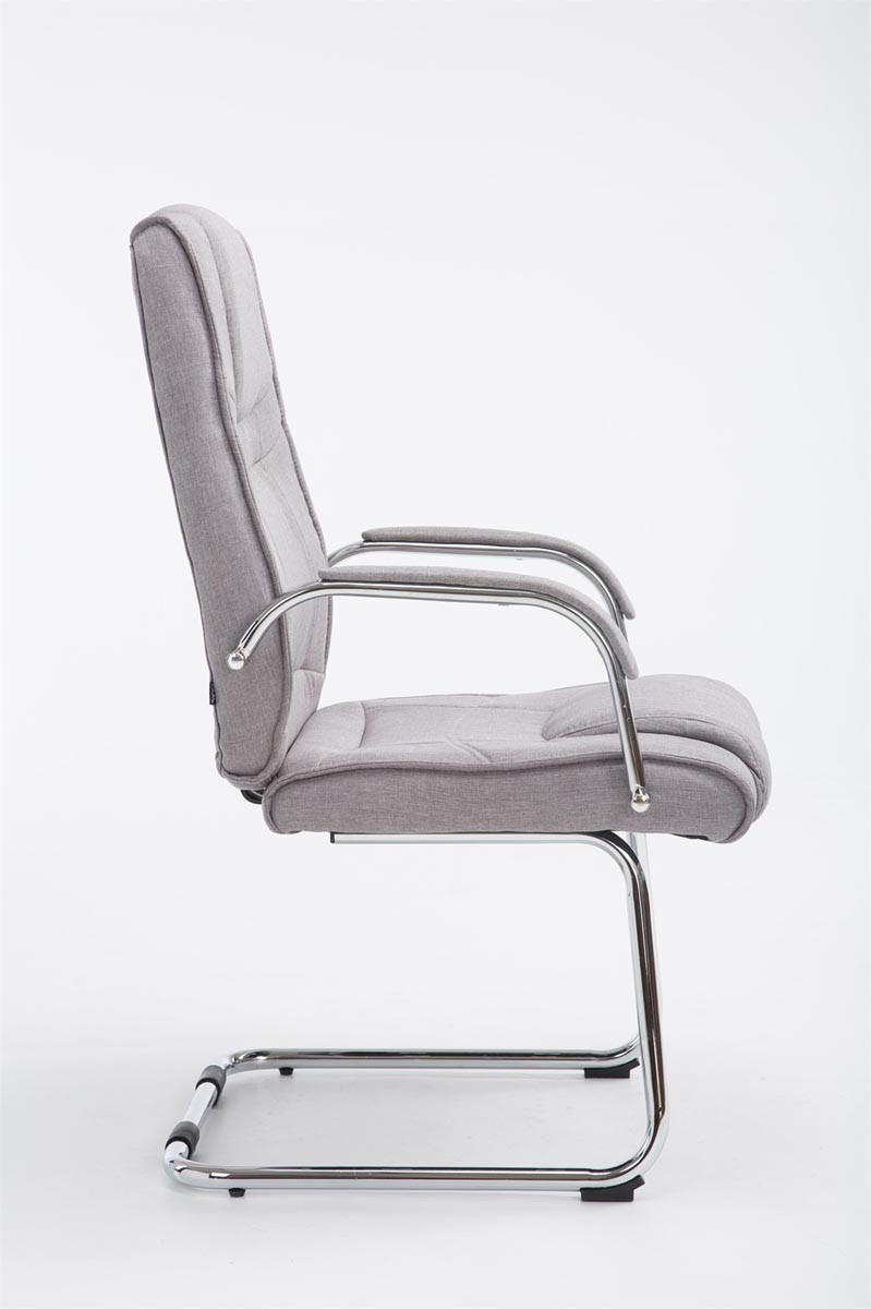 Thumbnail - Deluke Besucherstuhl, Grau, Textil, 60x104x67 cm, Arbeitszimmer, Besucherstühle