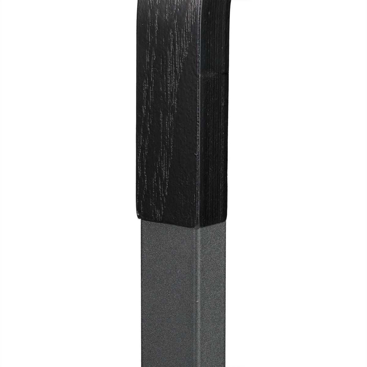 HERRENDIENER - Schwarz, Holzwerkstoff/Metall (47.5/107/20cm) - Relaxdays