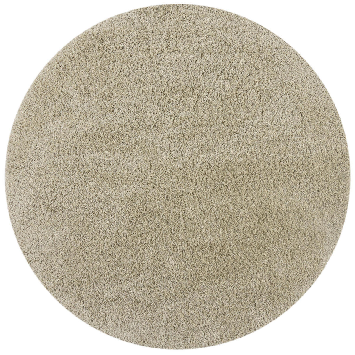 TEPPICH Hochflor Shaggy-Design, teddyweich LYNE, Beige 133x133 cm - Beige, Textil (133/133cm) - KADIMA DESIGN