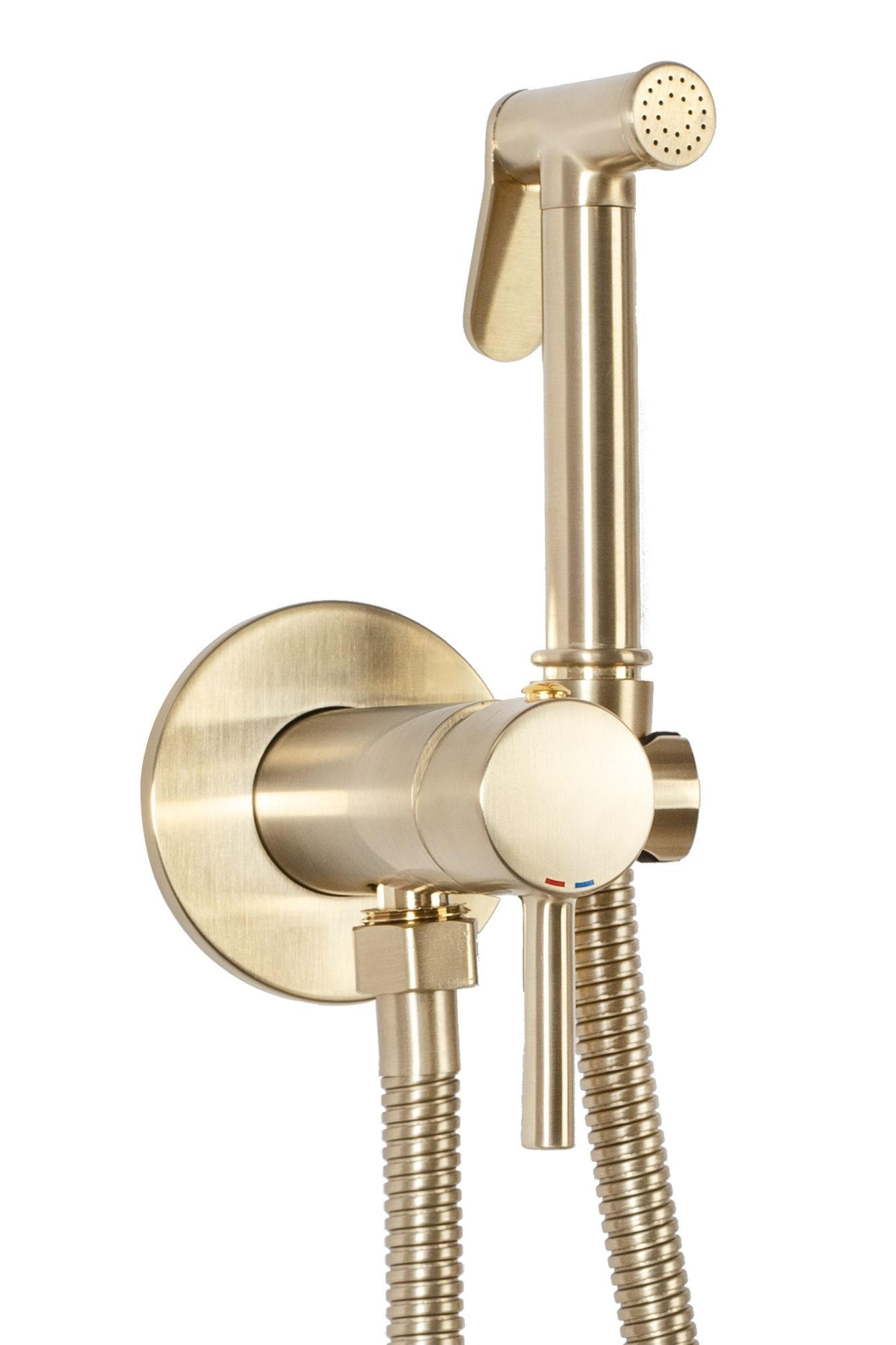 BIDETARMATUR LUNGO LOOP GOLD BRUSH 9/7/19 cm - Goldfarben, Metall (7/19/9cm) - REA