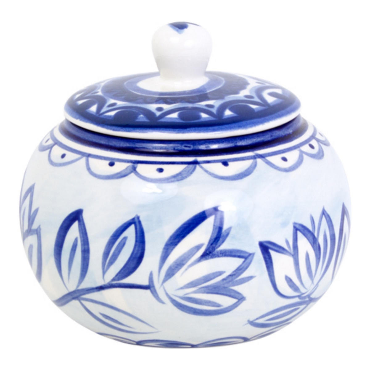 ZUCKERDOSEN Delfts Blond in Blau - 31.6cm - Blau, Keramik (12/31.6cm) - Blond Amsterdam