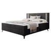 BOXBETT Ono 2 - Schwarz, Holz/Textil (180/200cm) - MIRJAN24