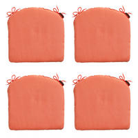 SITZKISSEN Panama 46/48 cm 4er-Set - Orange, Textil (48/4/46cm) - Madison