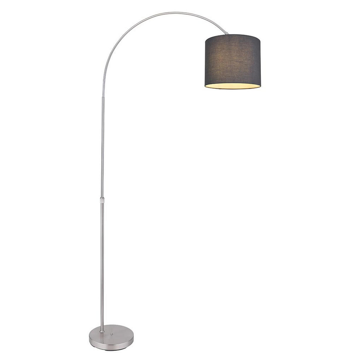 LED STEHLEUCHTE Metall Anthrazit - Anthrazit, Metall (96/30/195cm)