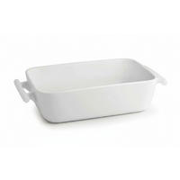 AUFLAUFFORM Yong Squito – 20 x 14 x 6 cm / 1,1 Liter – Weiß – 2 Stück - Weiß, Keramik (21/14/6cm)