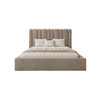 POLSTERBETT Vibo 140x200 cm, Beige - Beige, Textil (140/200cm) - Fedve