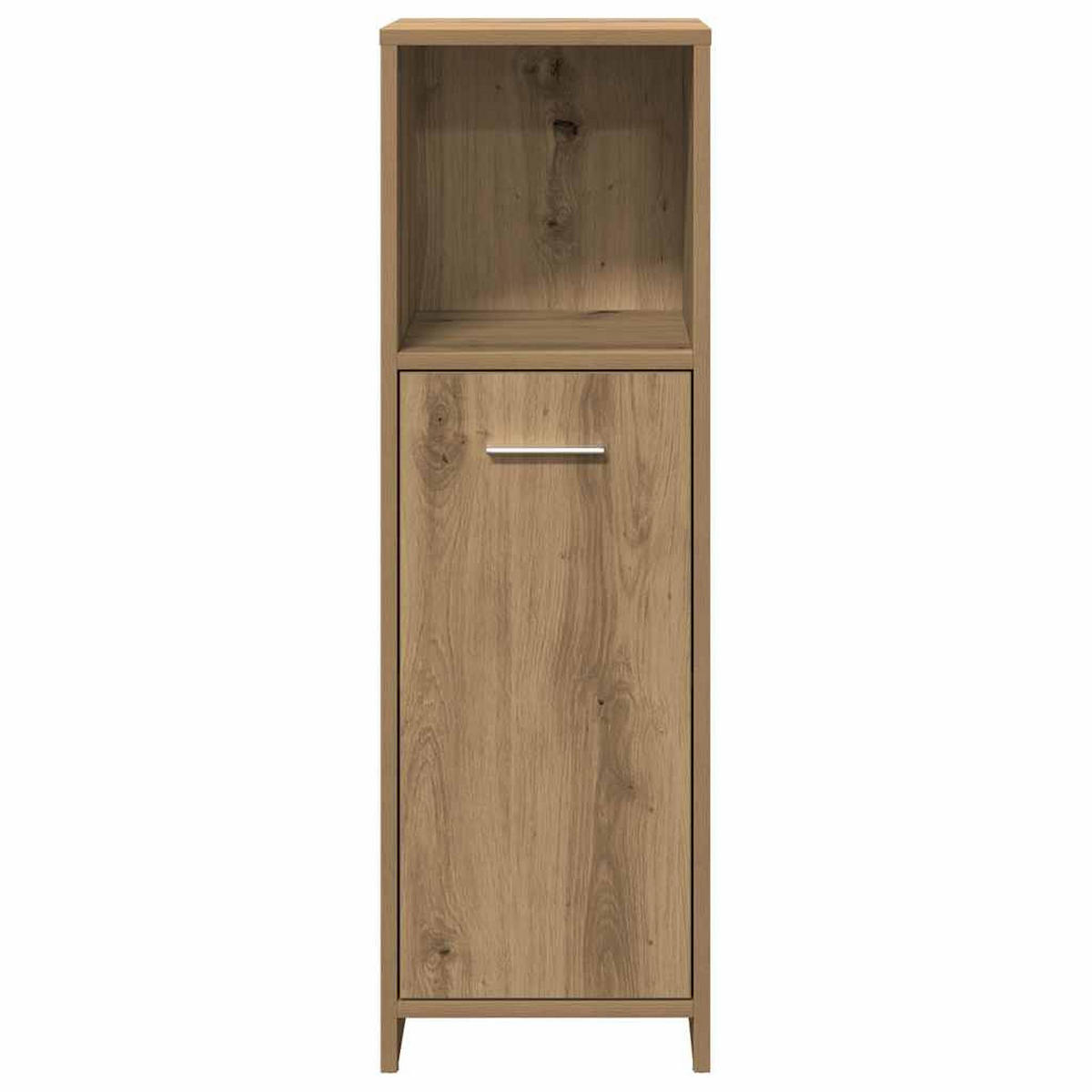 BADSCHRANK Artisan-Eiche 30/30/95 Cm Holzwerkstoff - Braun, Holzwerkstoff (30/95/30cm) - vidaXL