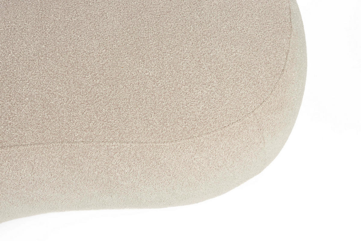 SITZBANK Noxx - Beige - 115/185/73 cm - Beige, Textil (185/73/115cm)