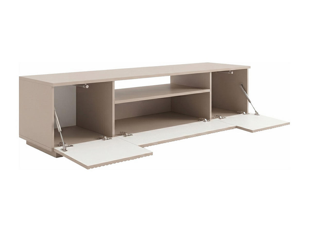 TV-BOARD - 180 x 44.5 - holz - beige Erolya - Beige, Holz (180/44.6/44.5cm) - Vente-Unique