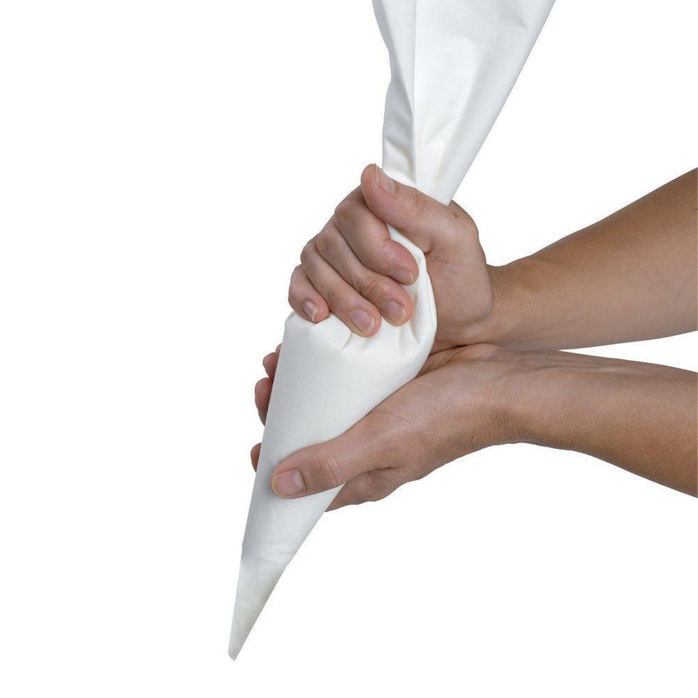 SPRITZBEUTEL aus Baumwolle 40 cm - Weiß, Kunststoff (40/1/23cm) - Orion 