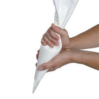 SPRITZBEUTEL aus Baumwolle 35 cm - Weiß, Kunststoff (35/1/23cm) - Orion 