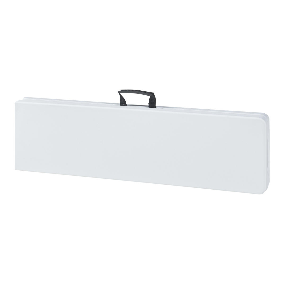KLAPPBANK Ljusnarsberg - Weiß, Kunststoff/Metall (180/43/25cm) - [en.casa]