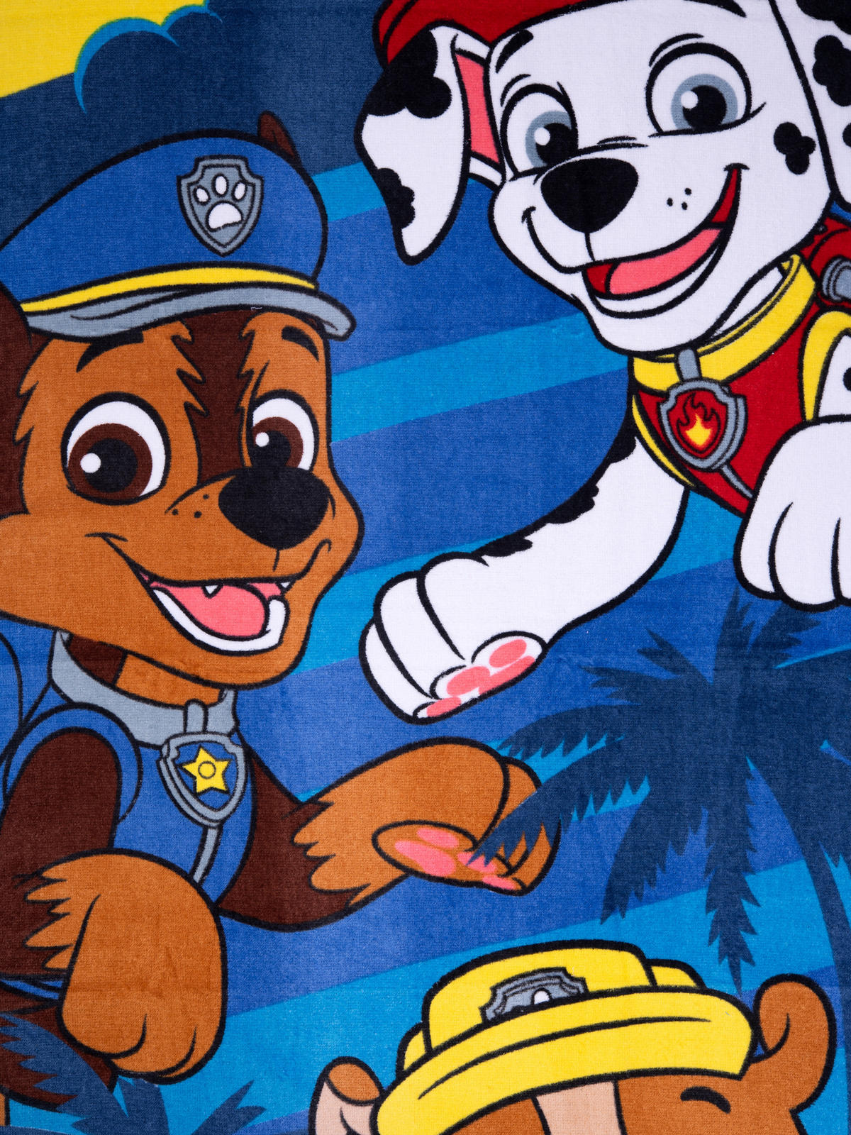 STRANDTUCH Paw Patrol Blau 140 x 70 cm - Blau, Textil (140/70cm) - Paw Patrol