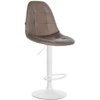 BARHOCKER Metall braun - Braun, Textil/Metall (47/58/56cm) - CLP