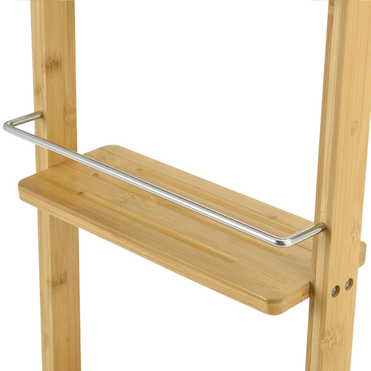 BADEZIMMERREGAL Lidingö - Naturfarben, Holz (28.5/70/10cm) - [en.casa]