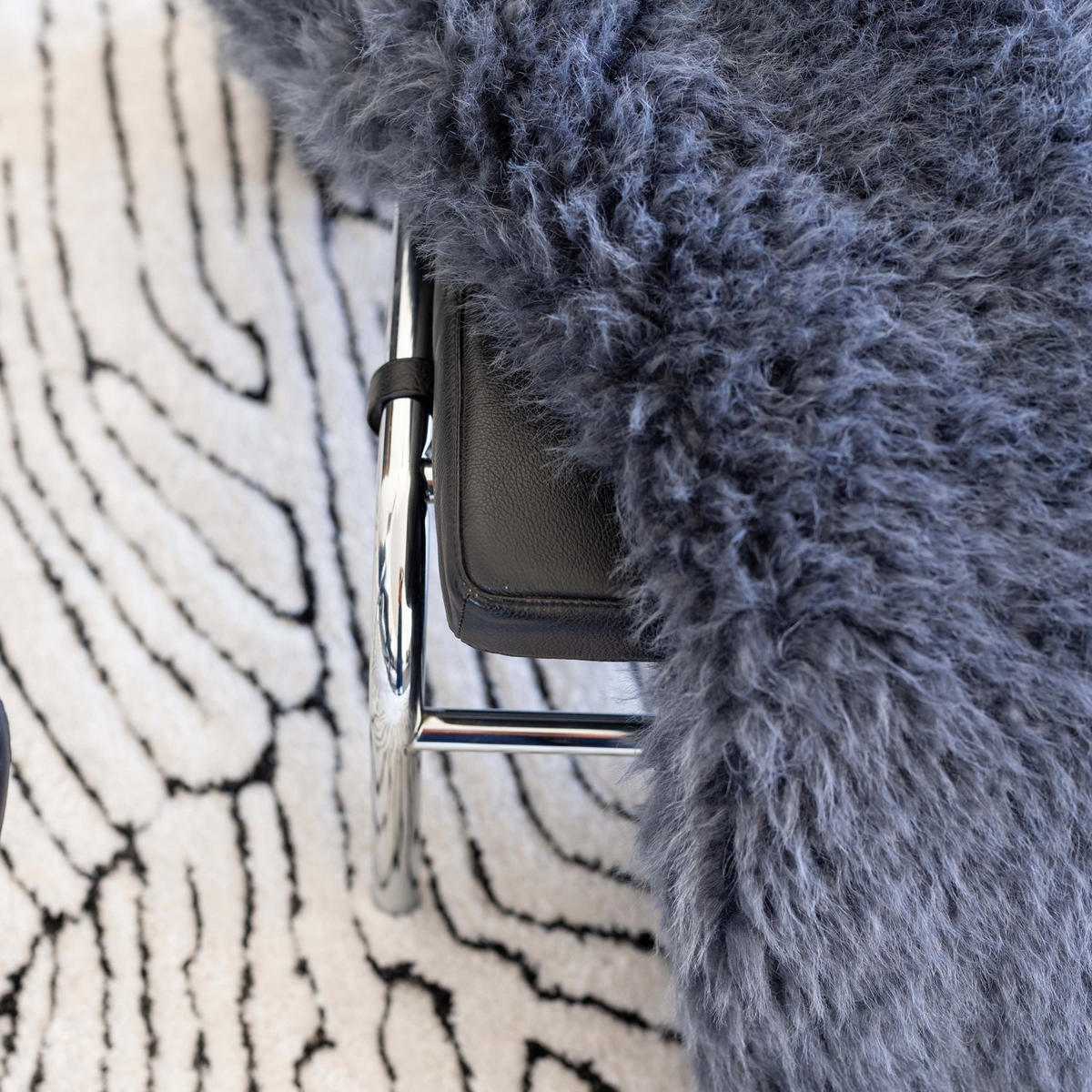 PLAID Betani schiefergrau 130 x 160 cm - Grau, Textil (130/160cm) - Vivaraise