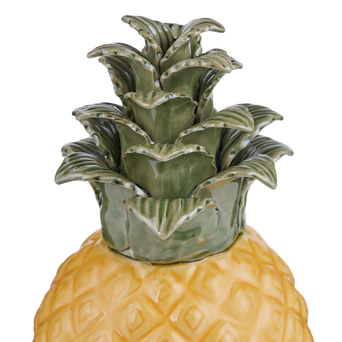 DEKOFIGUR Pina Colada Ananas - Gelb, Keramik (12/23/12cm) - Butlers