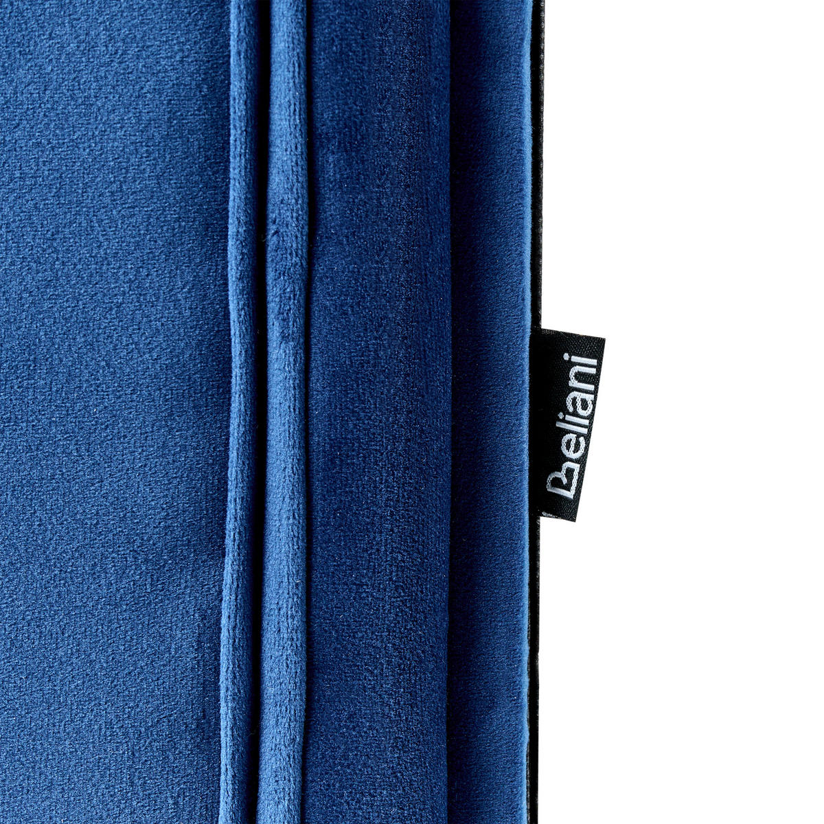TAGESBETT 90/200 cm Marineblau Montargis - Blau, Textil (90/200cm) - Beliani