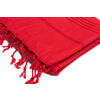 HAMAMTUCH UNI 100x180 Rot - Rot, Textil (180/100cm) - Villa Möbel