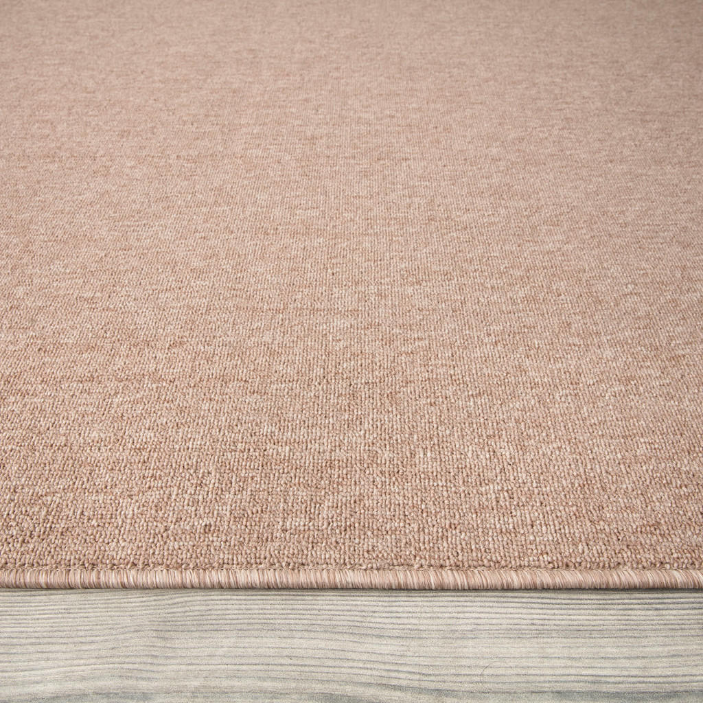 Thumbnail - Paco Home Kurzflorteppich, Beige, Textil, Rechteckig, 133x190 cm, strapazierfähig, für Fußbodenheizung geeignet, Teppich...
