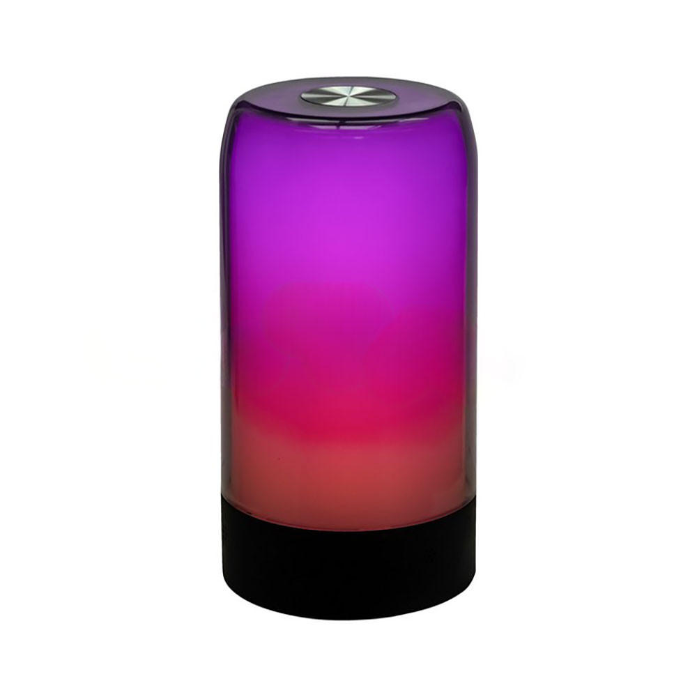 LED TISCHLEUCHTE Weiß Smart RGB - Schwarz, Kunststoff (10/10/18.8cm)