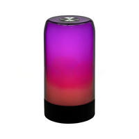 LED TISCHLEUCHTE Weiß Smart RGB - Schwarz, Kunststoff (10/10/18.8cm)