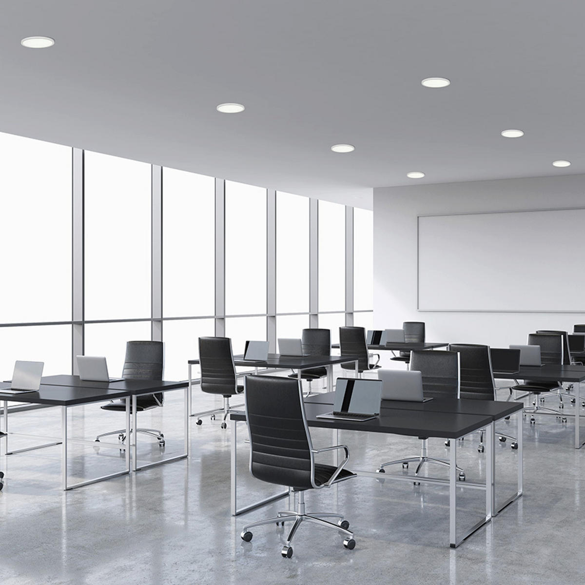 EINBAULEUCHTE HUE R 22 DIMM Weiß 24 W - Weiß, Metall (22.5/22.5/9cm) - Rendl