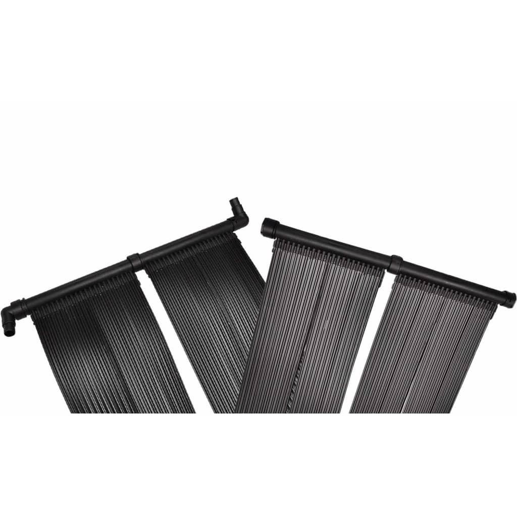 SOLAR-PANEL Für Poolheizung 80/620 Cm - Schwarz, Kunststoff (80/620cm) - vidaXL