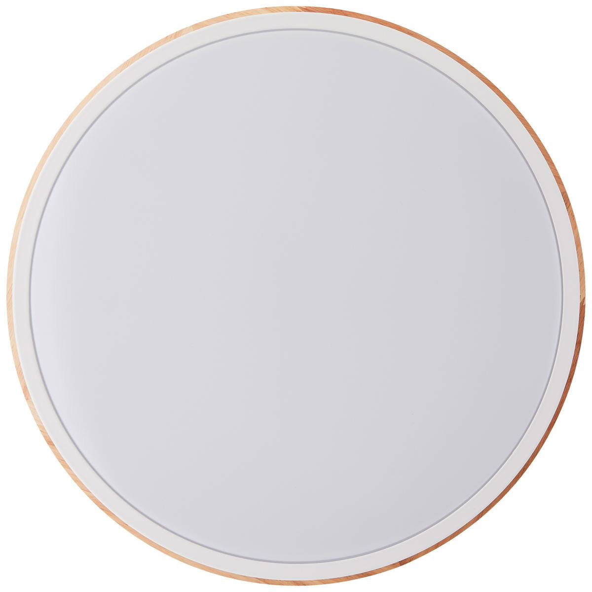 DECKENLEUCHTE Baarlo G80845/75 - Weiß, Holz (35/35/7.5cm) - Brilliant