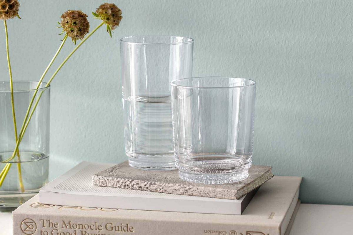 LONGDRINKGLÄSER It's My Match transparent 410 ml 2er Set - Transparent, Glas (0.41L) - like.Villeroy & Boch
