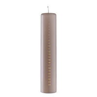 KERZE Advent - Braun, Paraffin (5/25/5cm) - Butlers