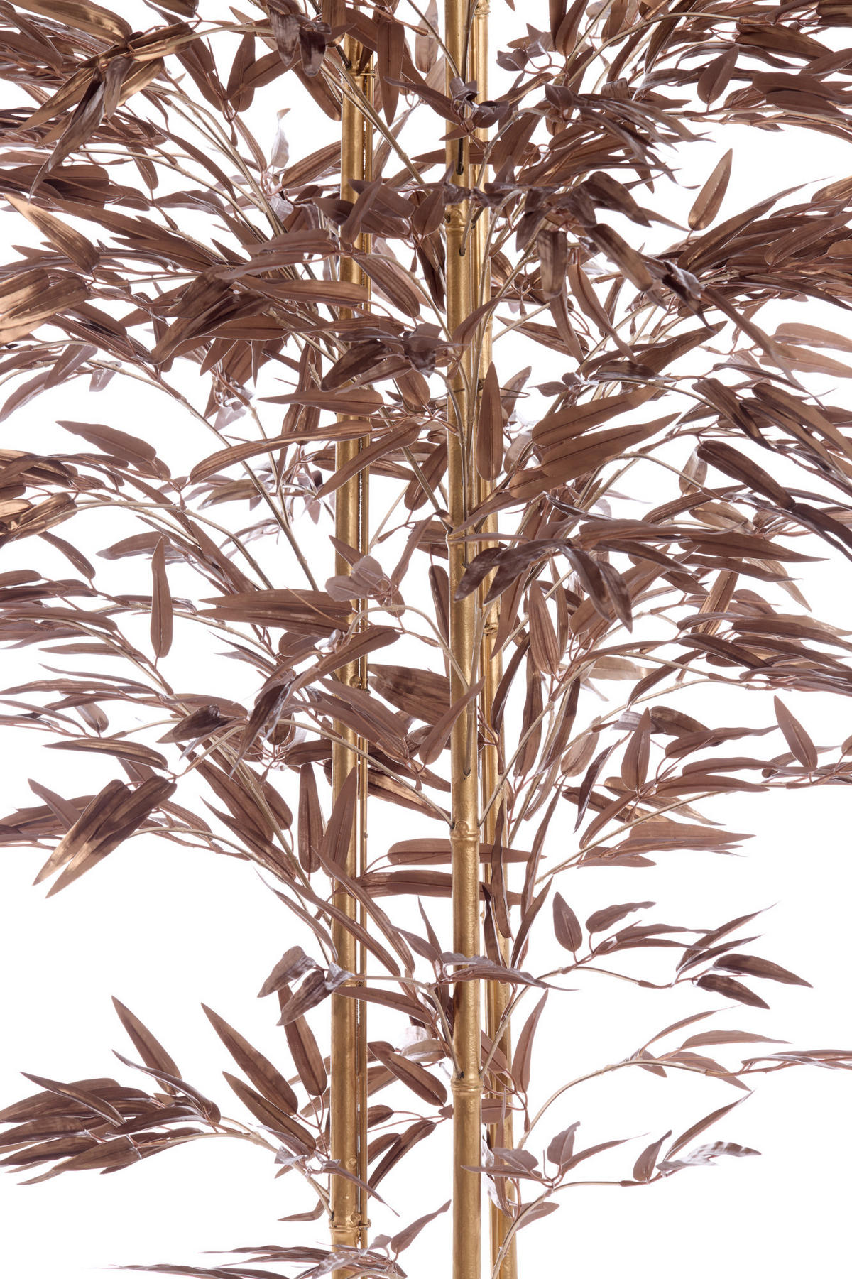 TOPF Bambus Bronze 180/100/180 cm - Bronzefarben, Kunststoff (180cm) - Light & Living